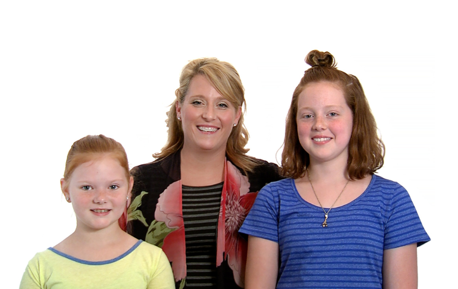 group of teens smiling